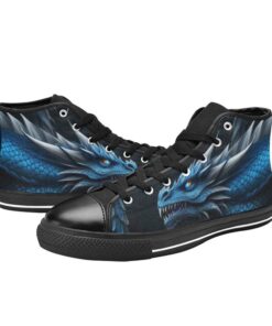Men's Blue Dragons High Top Sneakers Io4