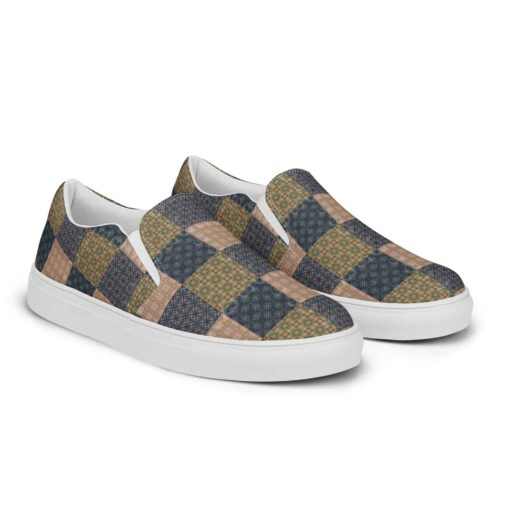 Geo Checkered Slip-On Io8