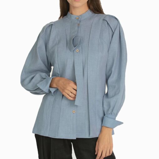 Elegant Linen Shirt Io33