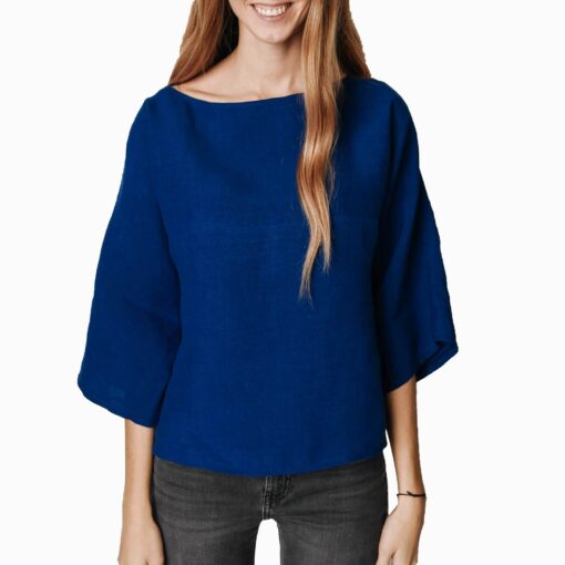 Blue Tunic Top Io30
