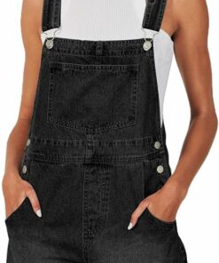 Classic Denim Black Jumpsuits IO30