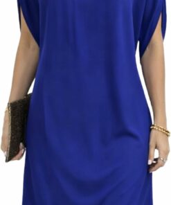 Royal Blue Party Dress IO38