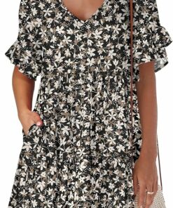 Summer Floral Babydoll Dress IO47