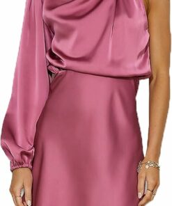 Turtle Neck Cut Out Cocktail Dress IO13